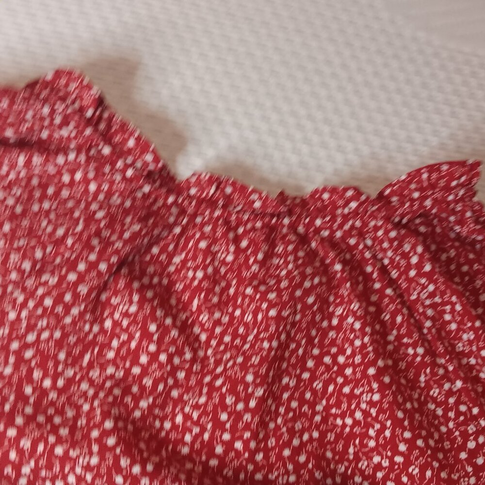 Blouse red - Picture 9 of 10
